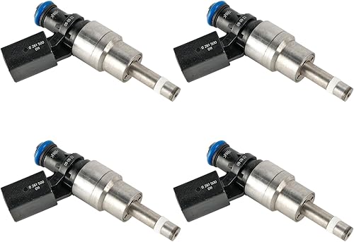 Frezon 4PCS Fuel Injectors Fit For Audi A3 2.0T 2004-2008,For Seat Altea 2.0T 20