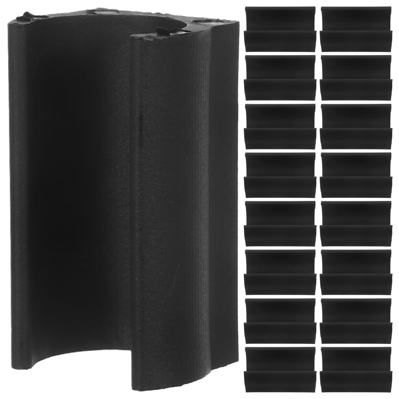 Housoutil U Shaped Chair Leg Caps 20 Pack Anti-Slip Plastic Furniture Feet Protectors Floor Glides Covers for Trampolines Chairs Bar Stools Indoor Outdoor