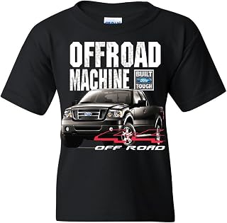 Licensed Ford F-150 Youth T-Shirt Offroad Machine Built Ford Tough Tee