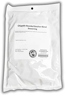 Bearded Butchers Chipotle Seasoning 13oz – Smoky & Flavorful – Perfect for 25 lbs of Brats, Sausages, Jerky, and More – No MSG, No Preservatives, Natural Ingredients