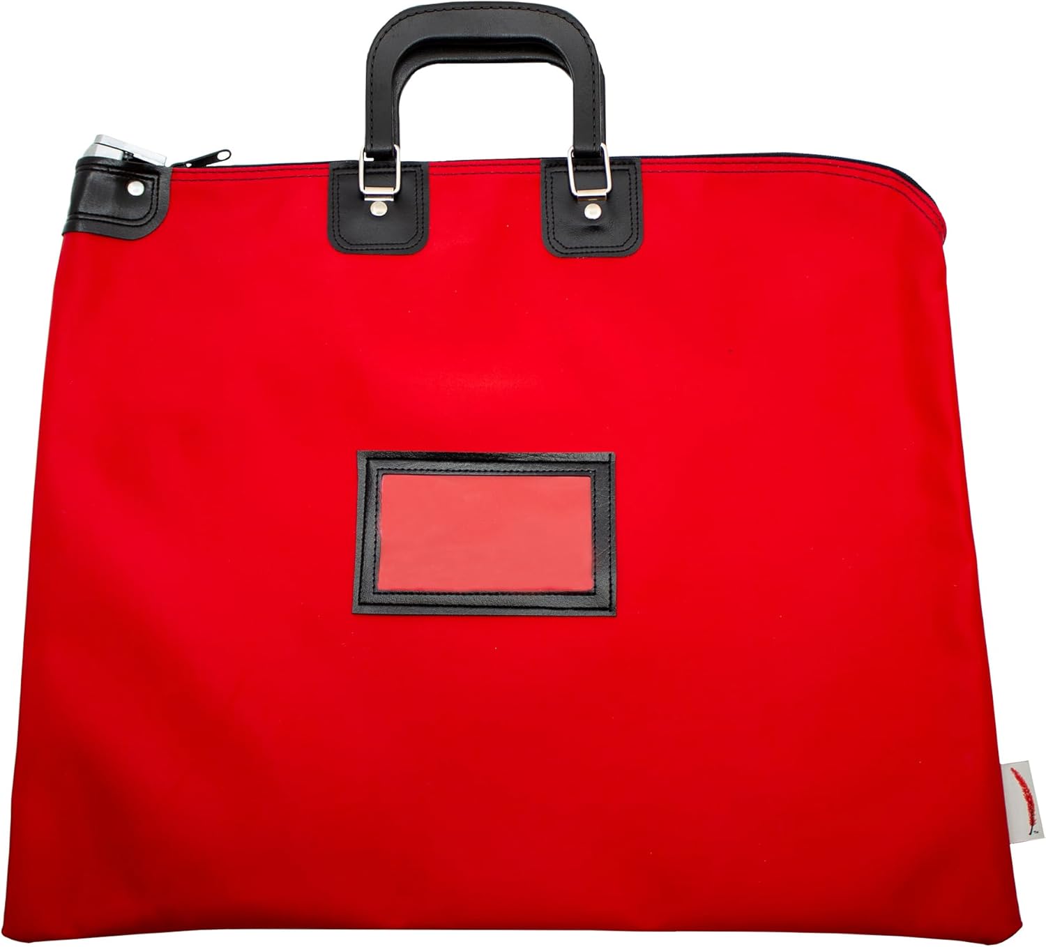 Large Locking Document Bag with Handles, Security Bag with Lock, HIPAA Compliant, 16 x 20 inch (Black)