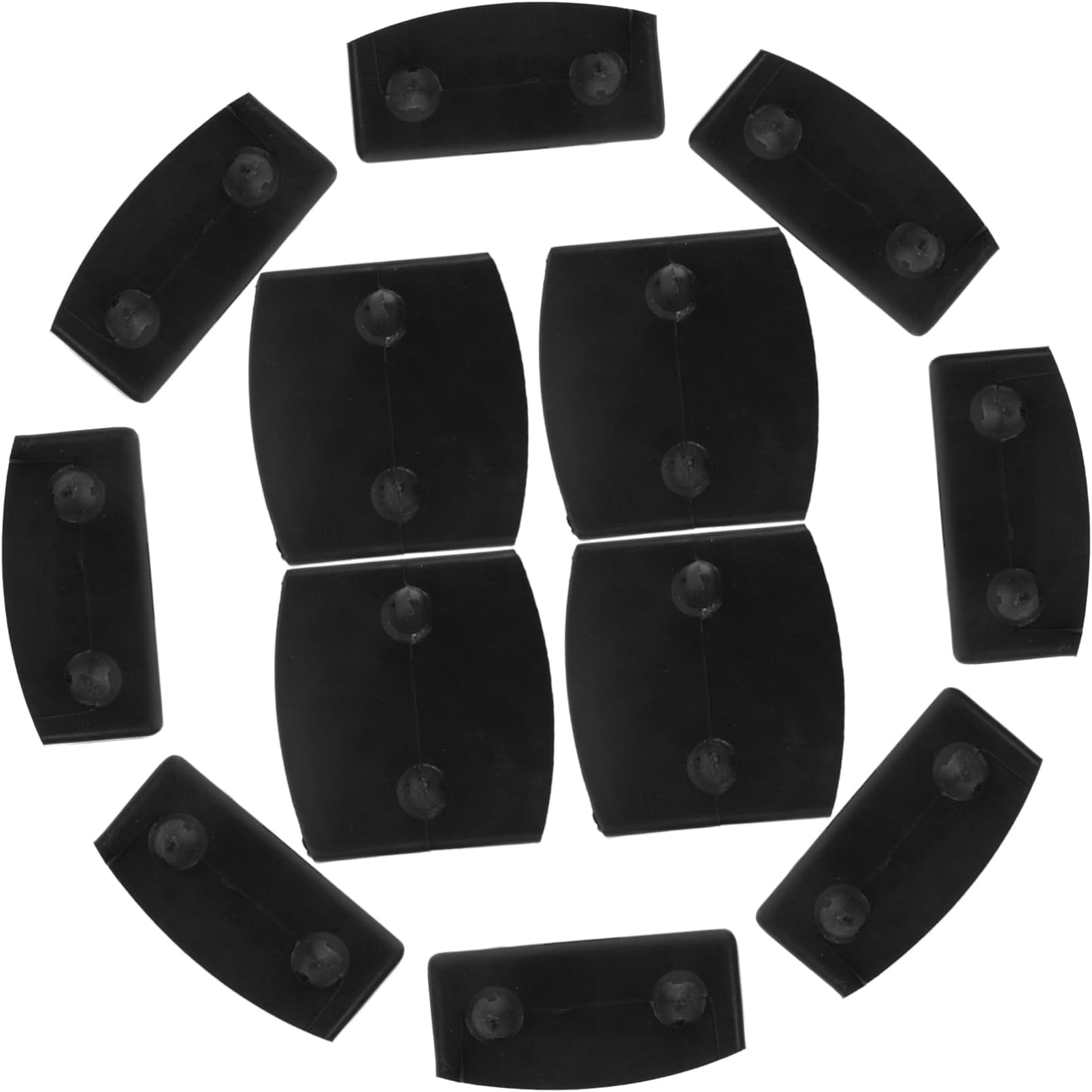 36pcs Bed Connectors Bed Frame Brackets for Plastic Holders Support Accessories