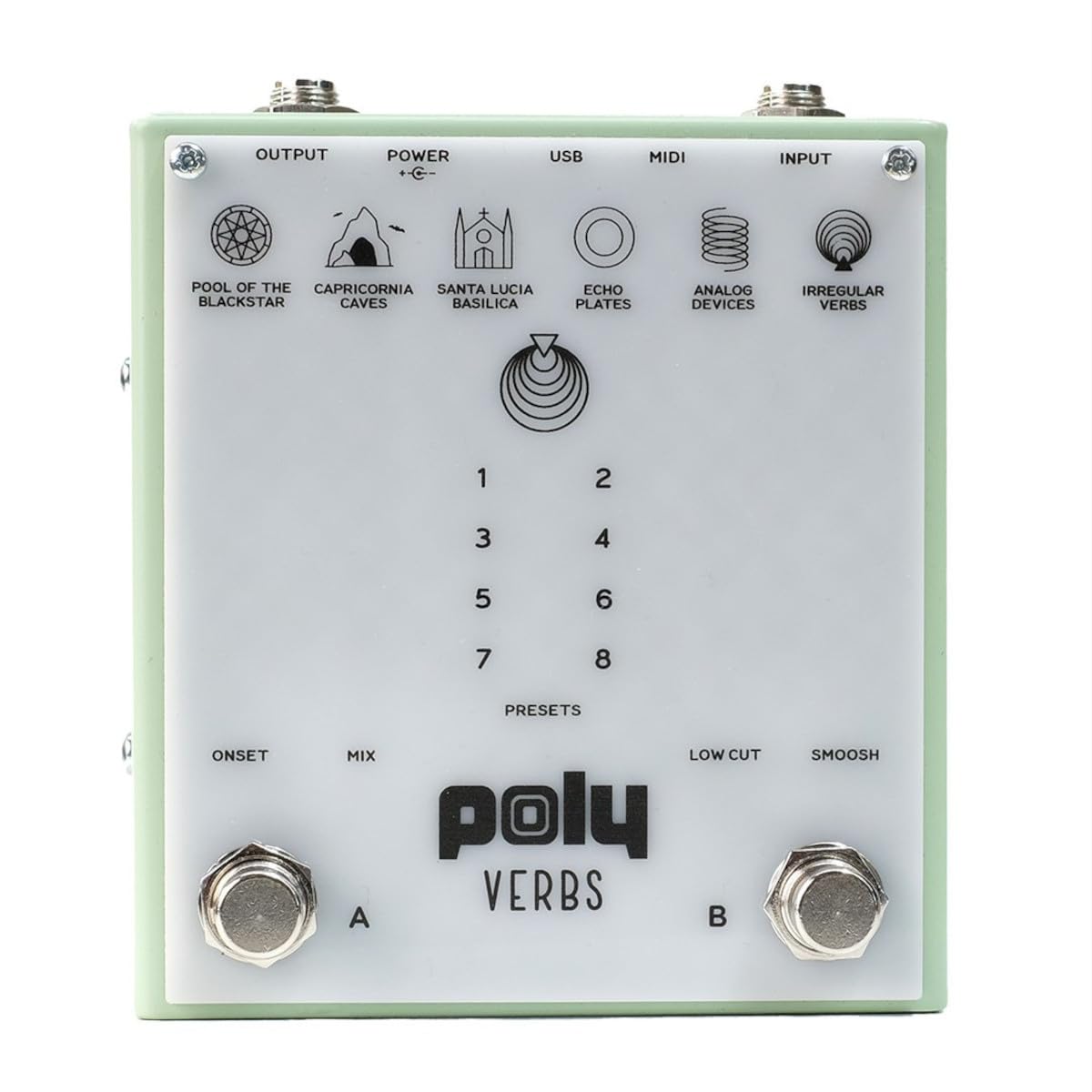 Poly Effects Verbs リバーブ エフェクター Amazon | Poly Effects/Verbs Convolution Reverb Pedal