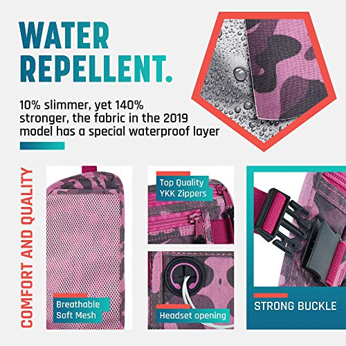 Money Belt for Travel - Slim Passport Holder Travel Pouch to Protect Your Important Papers and Money - Soft Innovative Rip-Stop Fabric, Secure and Water Resistant w/ RFID Blocking Sleeves Set - Thumbnail 4