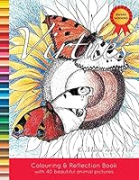 Virtues Colouring and Reflection Book: With 40 Beautiful Animal Pictures 9492094045 Book Cover