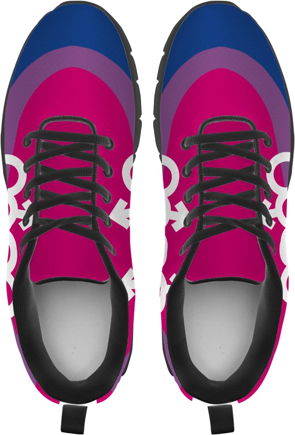Rainbow Flag Shoes for Women Men Running Shoes Walking Sneakers Gay Gifts for Men Women