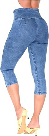 Sexy Skinny Jeans Mujer De Cintura Alta Levantamiento De Glúteos