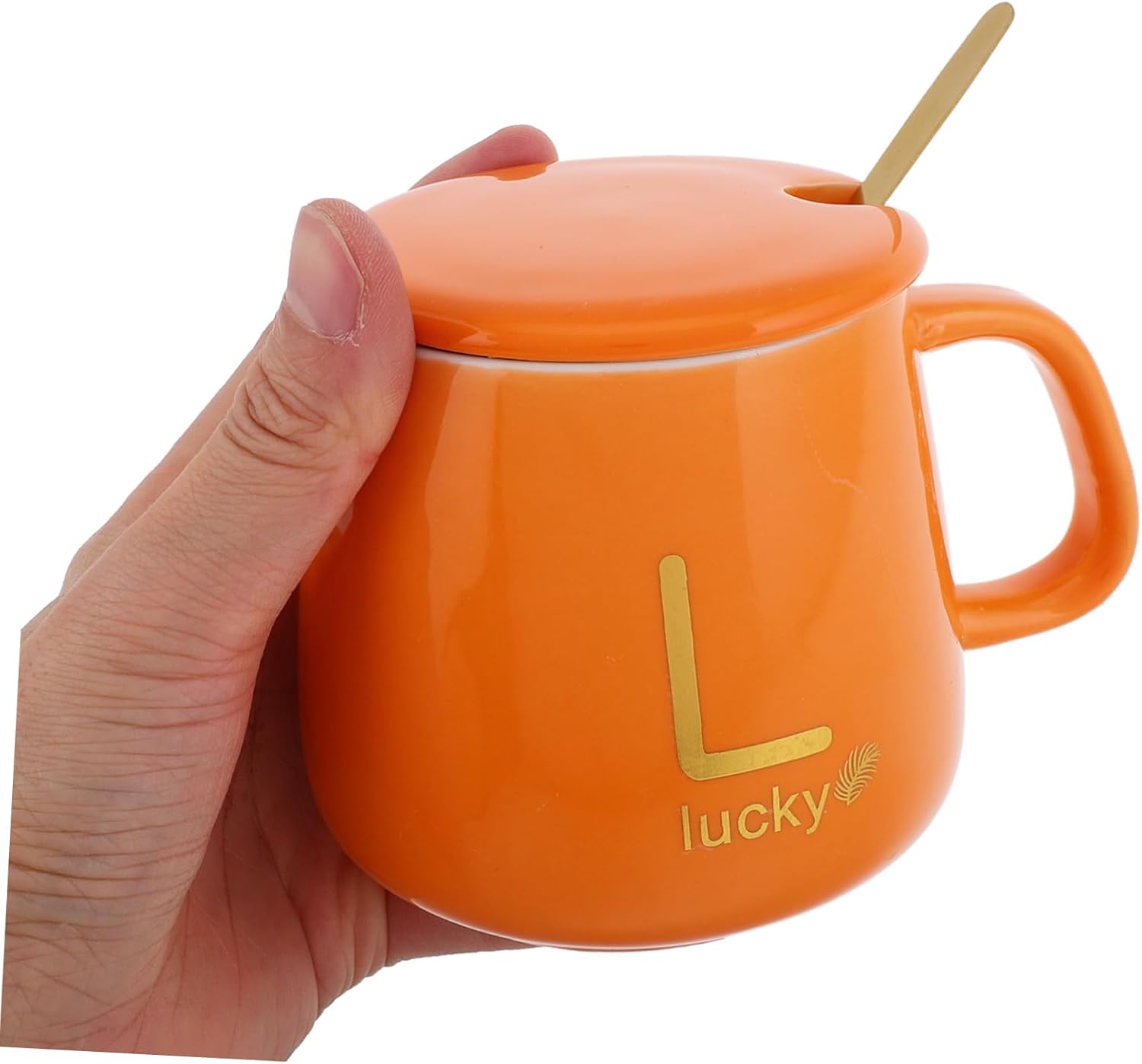 Mikinona 1set Electric Coffee Warmer Mug Set Auto Shut Off Ergonomic Design for Hot Drinks USB Heated Cup Lid Spoon for Home Office
