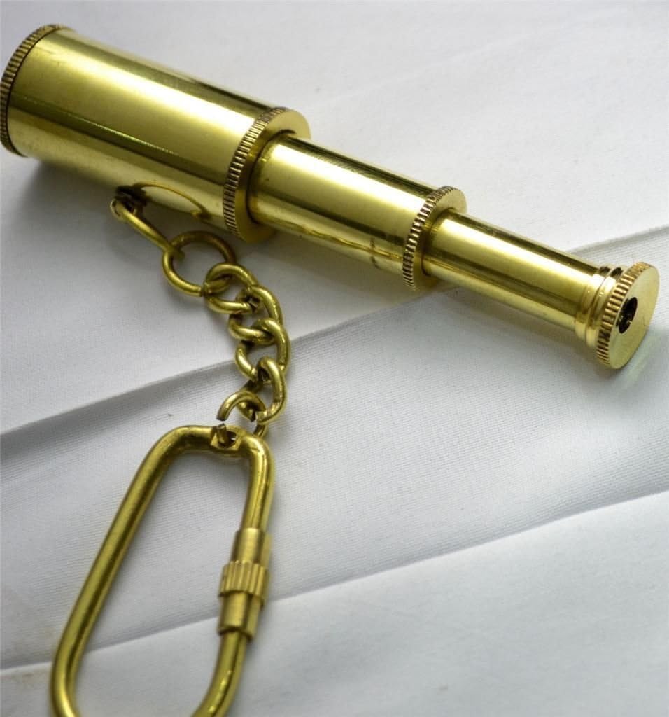 NauticalMart Brass Telescope, Key Chain Wholesale Lot of 100pcs image 3