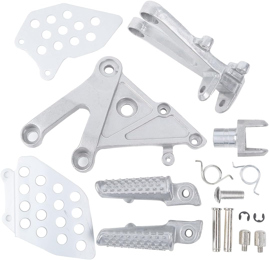 TCT-MOTORPARTS Front Foot Peg Footpeg Footrest Bracket Fits for Honda CBR600RR CBR 600 RR 2003-2006