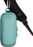 Vista 6 de Hermitshell Estuche rígido de viaje para Ortizan Altavoz Bluetooth portátil IPX7 Altavoz inalámbrico impermeable (verde azulado)