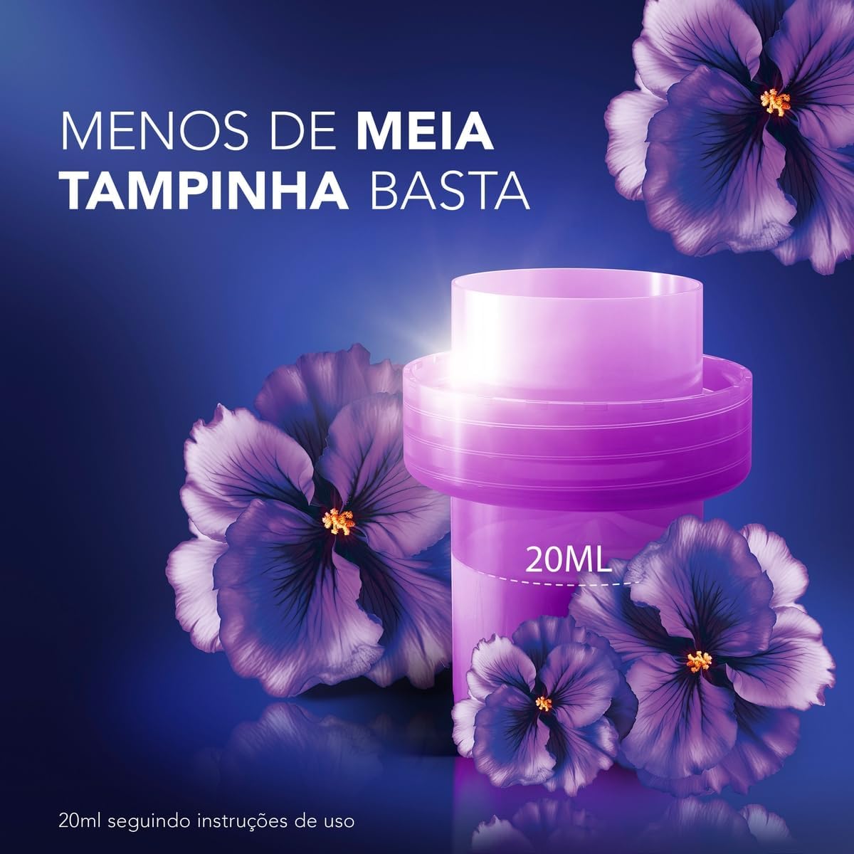 Downy Lírios do Campo - Amaciante Concentrado, 1, 5L