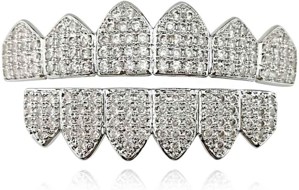 Psivika Diamond Grills Dorado Brillante Hip Hop