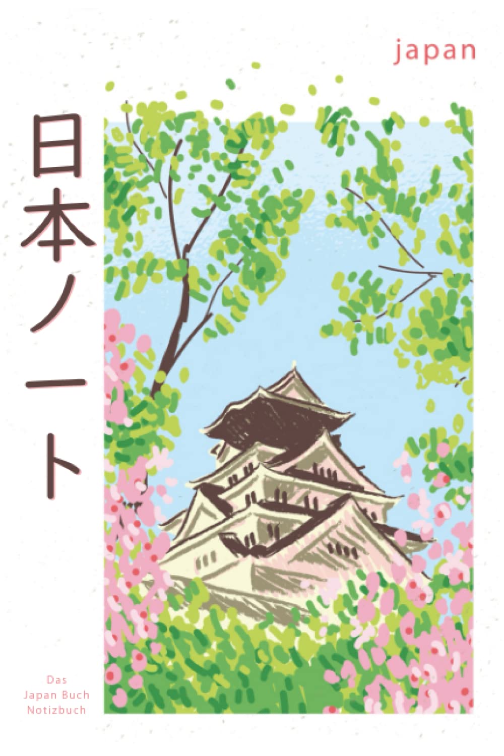 Das Japan Buch Notizbuch: Japan Notizbuch mit Punkteraster 100 Seiten für Japanese Stationary Addicts auch perfekt als Japan Geschenk (German Edition)