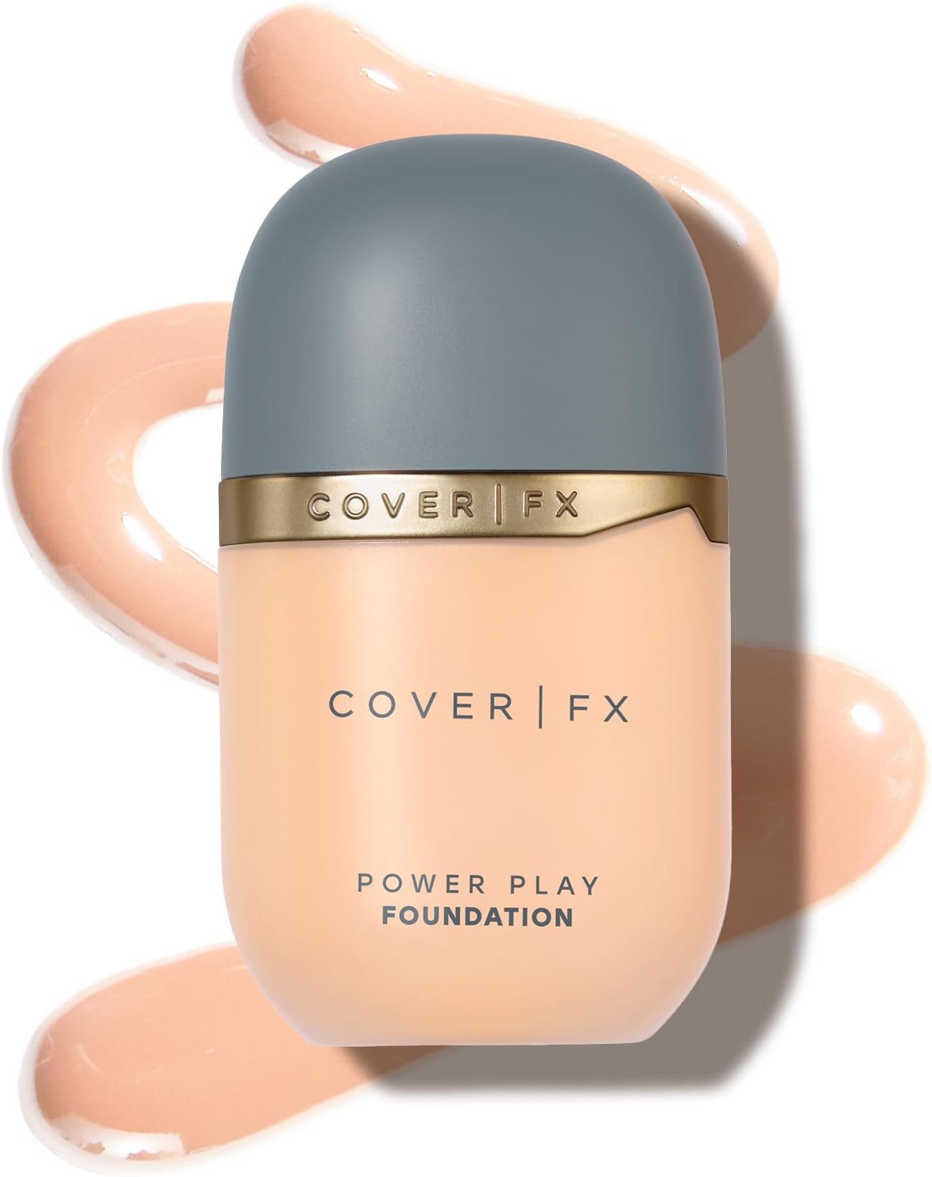 Power Play Foundation - Shade F1 - Buildable Full Coverage - Waterproof Sweat-Proof Transfer-Proof - Natural Matte Finish - All Skin Types