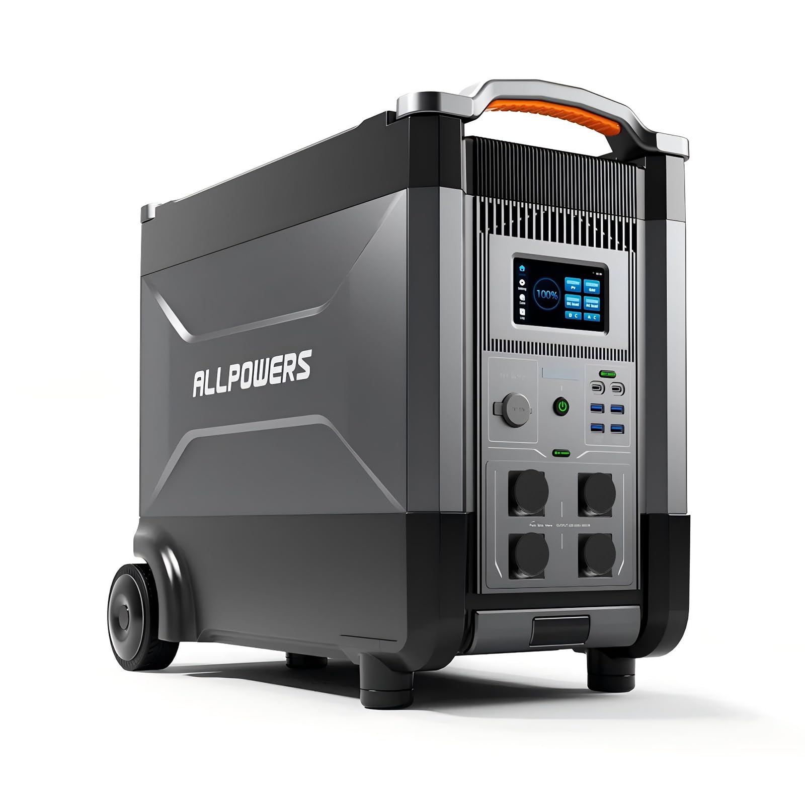 ALLPOWERS R4000 Station électrique portable, batterie LFP 3456Wh/4000W