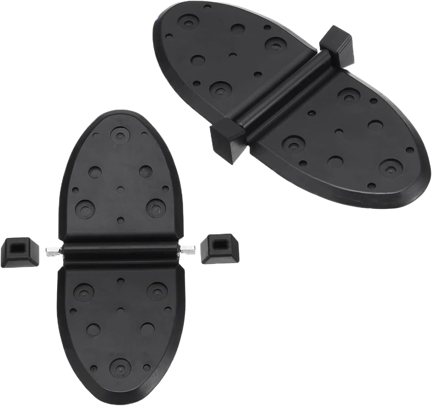 Exhaust Flapper Water Shutter Compatible with V6 V8 Stern Drive Engines 4.3 to 8.2 L 1998 and 2 Pcs 807166A1