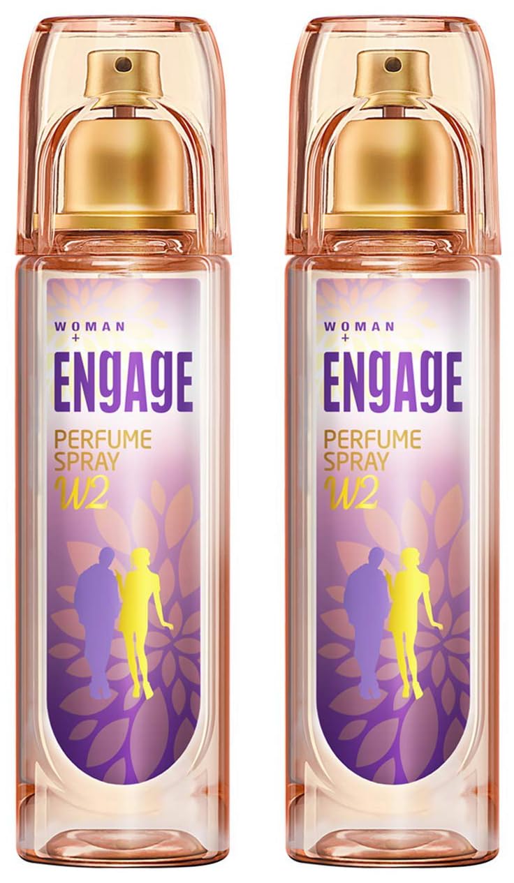 Engage W2 Perfume Spray For Women, Floral and Fruity, Skin Friendly, 120ml (Pack of 2) - Review, Price and Buying Guide
