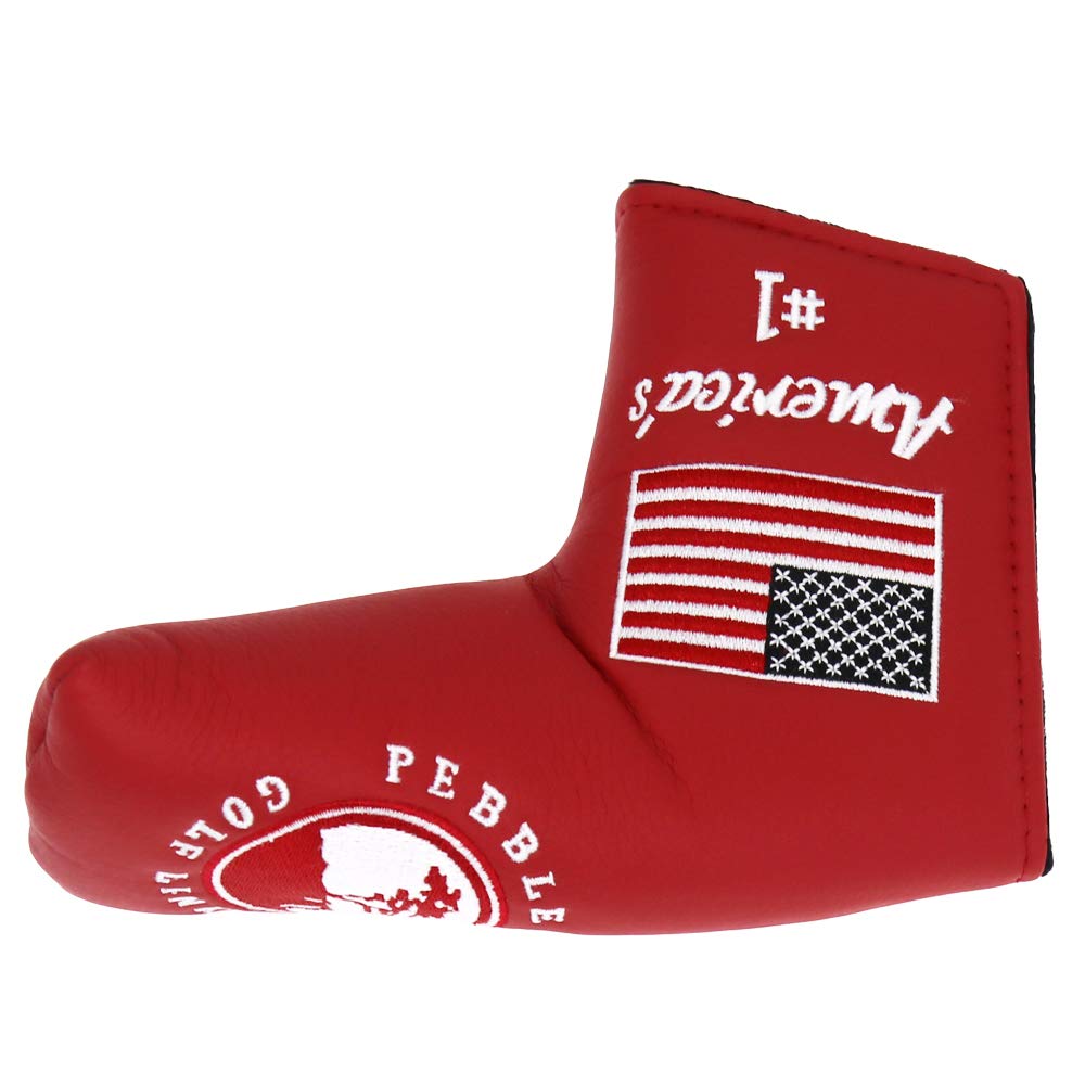 Pebble Beach Couvre-fer pour putter Motif drapeau américain Scotty Cameron Ping