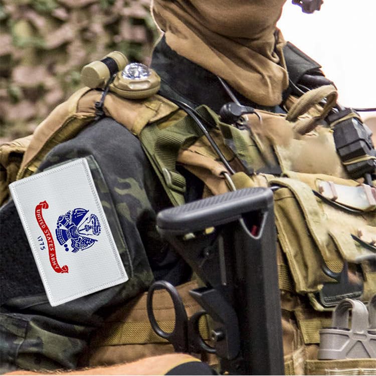 JBCD - Toppa con bandiera del New Jersey, per vestiti, cappello, squadra militare