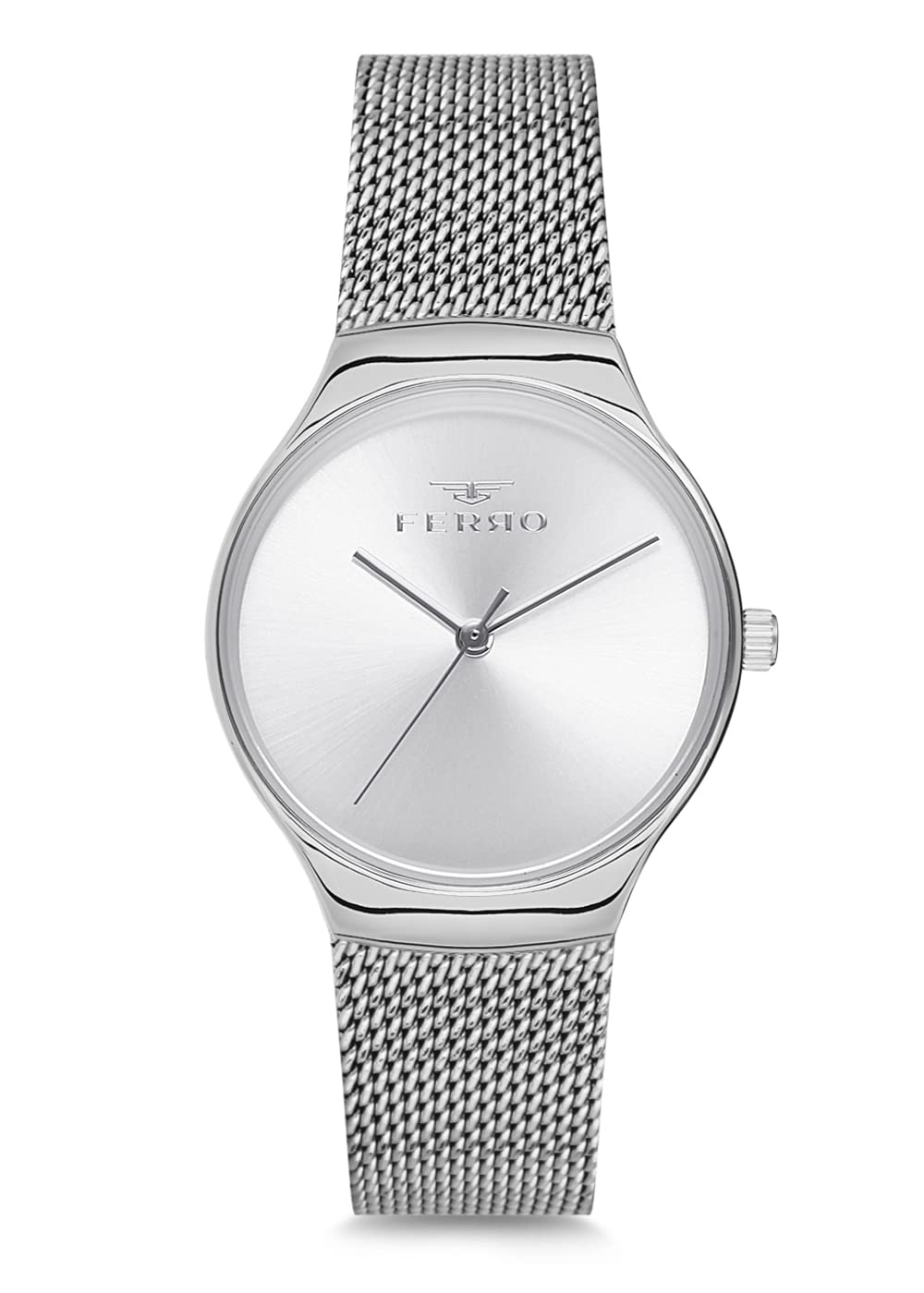 Ferro Lucca Analog White Dial Womens Watch-F1990C-922-A (B09RPFZNV3) Amazon Price History, Amazon Price Tracker