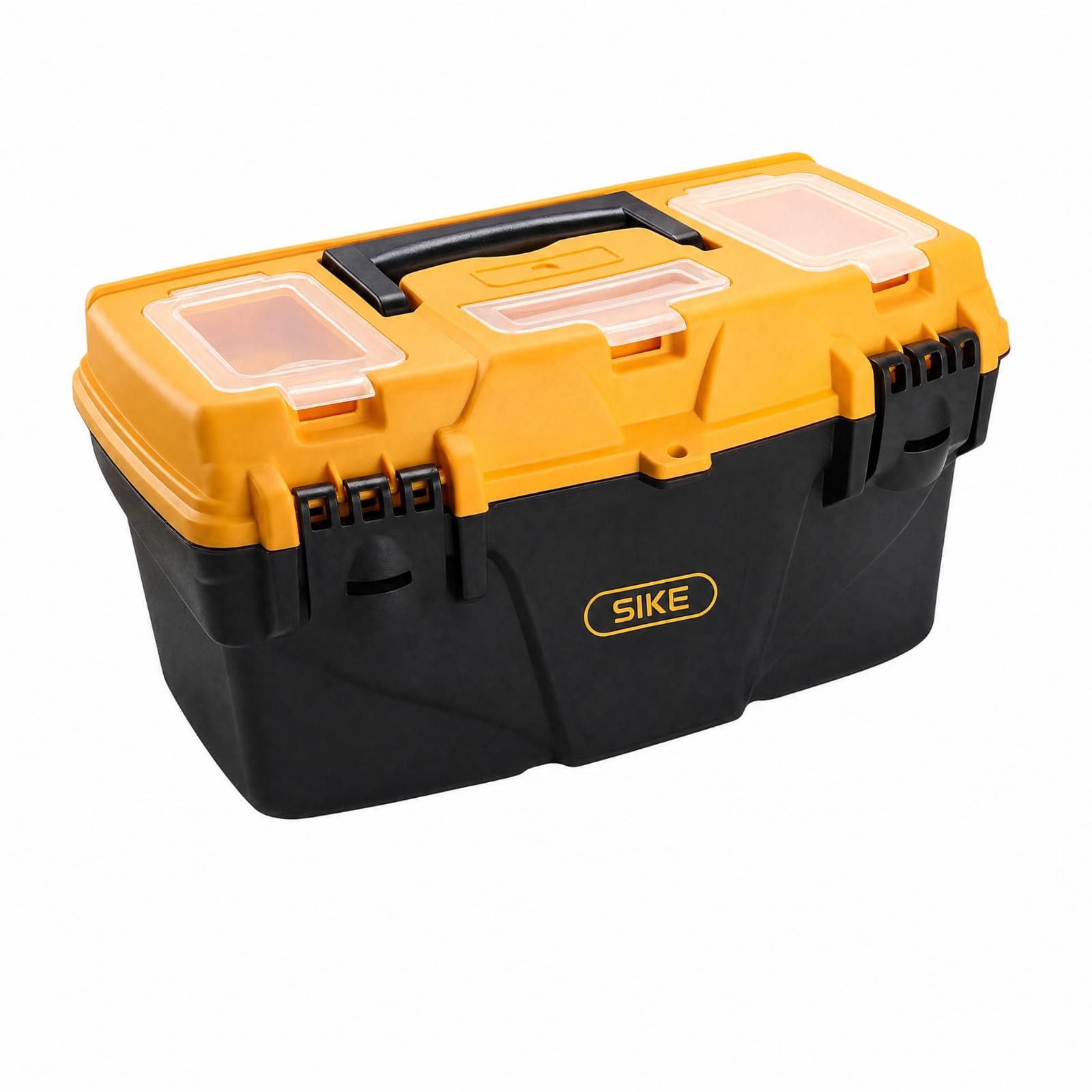 Organizador Herramientas Compacta Caja Herramientas Portátil Plástico para Garaje, Obra, Caja Herramientas PP 3015