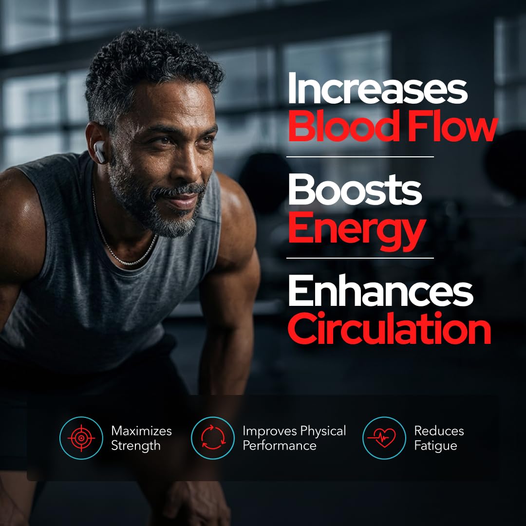 Juvenon BloodFlow-7 XXXL Nitric Oxide Supplements for Men & Women - More Powerful, Longer Lasting Natural Nitric Oxide Booster with Nitrosigine® + S7® - Blood Flow & Circulation Support (1-Pack) — Amazon image 2