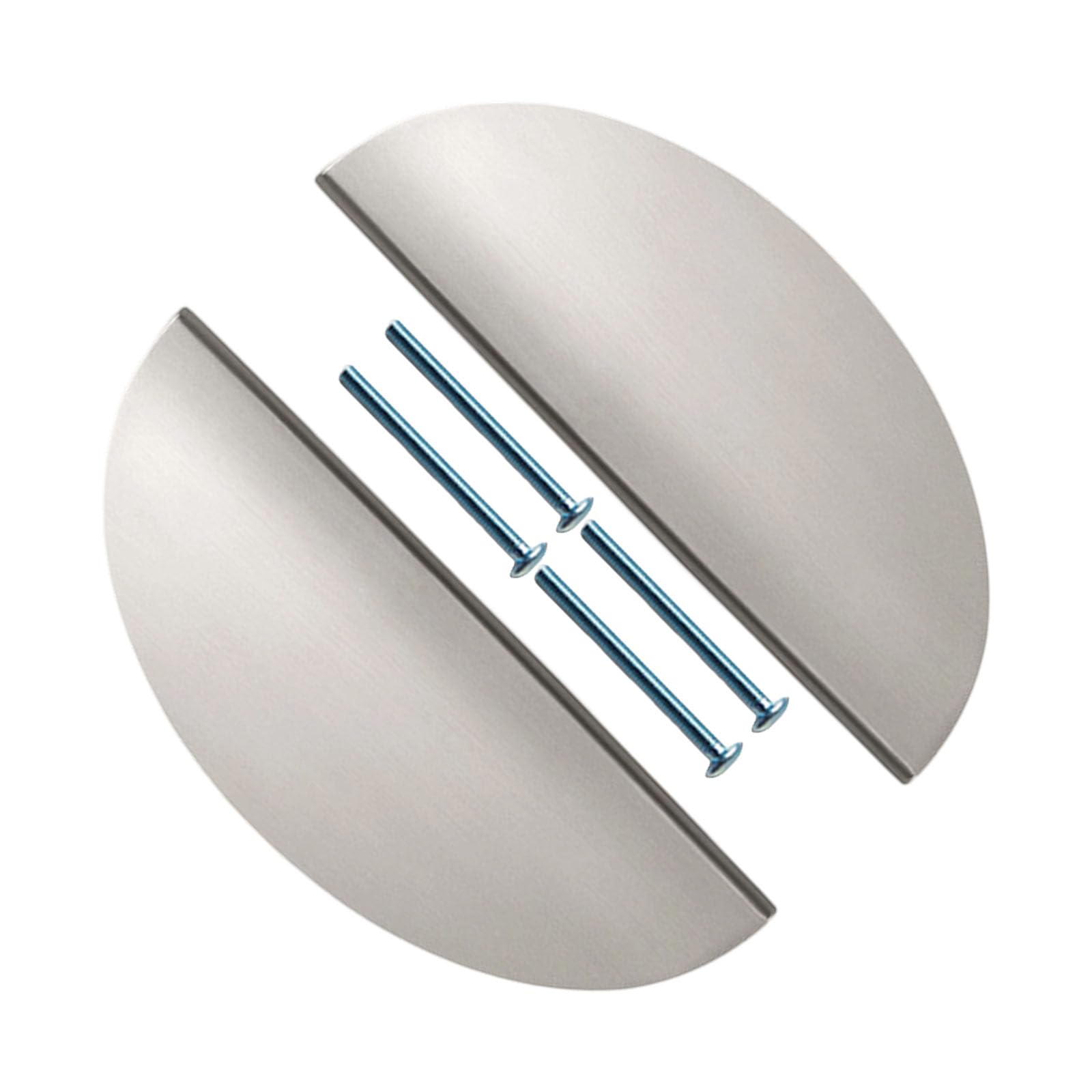 Fentency C Antique Bronze Finish Upboard Pulls Strong Metal Hardware Handles For Drawers Abinets Wardrobes Simple Metal Semicircular Pulls