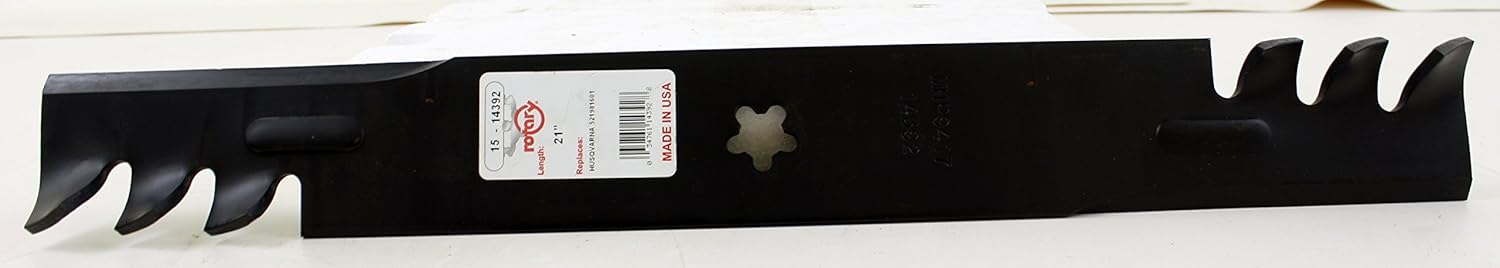 21" Rotary #14392 Lawnmower Blade for Husqvarna #521981601 5pt star Gator Mulch