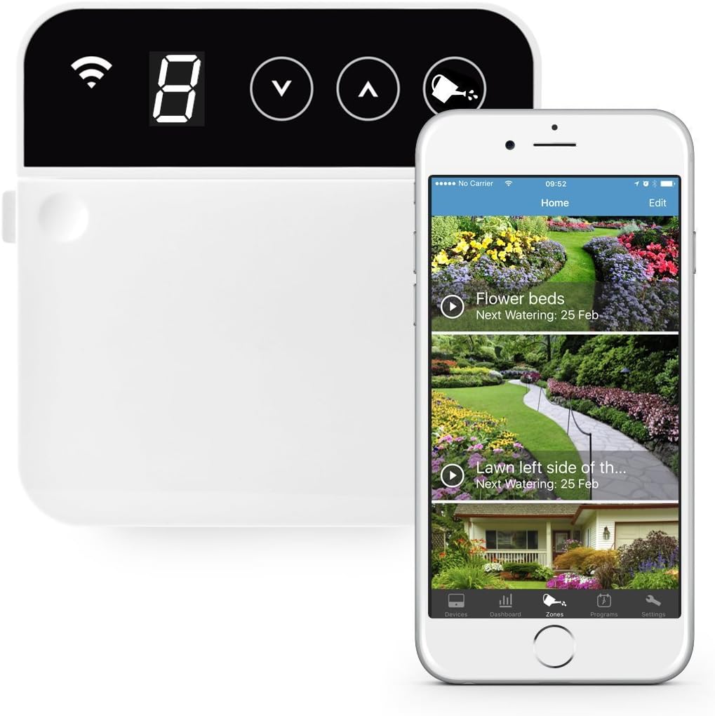 RainMachine Mini-8, Cloud Independent, The Forecast Sprinkler, Wi-Fi Irrigation Controller