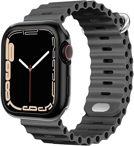 Miniatura 9 de BOTOMALL Funda protectora compatible con Apple Watch de 1.614 pulgadas Series 9, Series 8 Series 7, TPU suave, flexible, delgada, ligera, funda