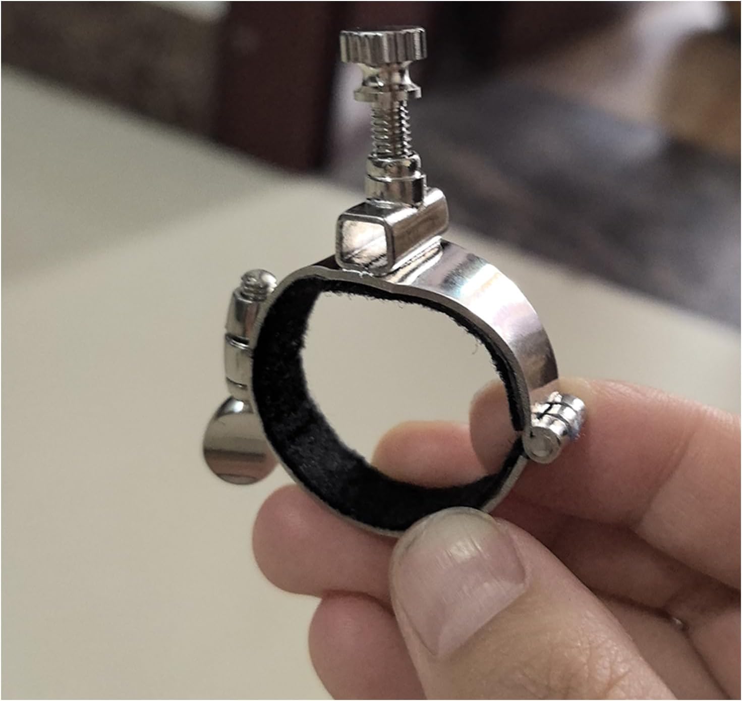 Music Lyres Trumpet Phone Holder for Marching Band Phone lyre for Trumpet Clarinet Trombone Cornet Oboe (Clarinet Phone Holder)