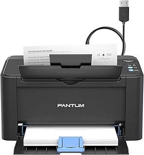 Pantum P2516 Monochrome Laser Printer Only Connect with USB for Using, Single Function Printing for Home Office School Student