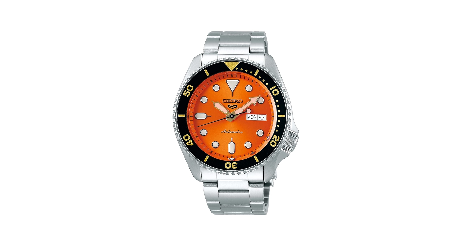 Amazon.com: Seiko Men's Analogue Automatic Watch with Stainless