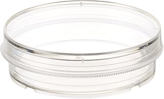 Celltreat 229663 Non-Treated Petri Dish with Grip, Sterile, 7-8mL Working Volume (Case of 500)