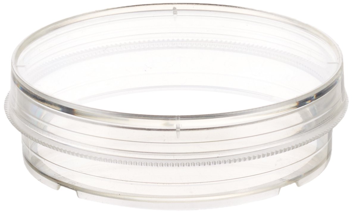 Celltreat 229663 NonTreated Petri Dish with Grip, Sterile, 78mL