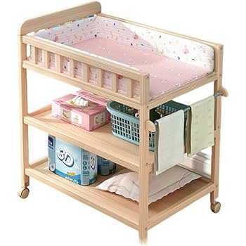 Amazon | Sarinyオムツ交換台 無垢材 オムツ交換 おむつ替え台