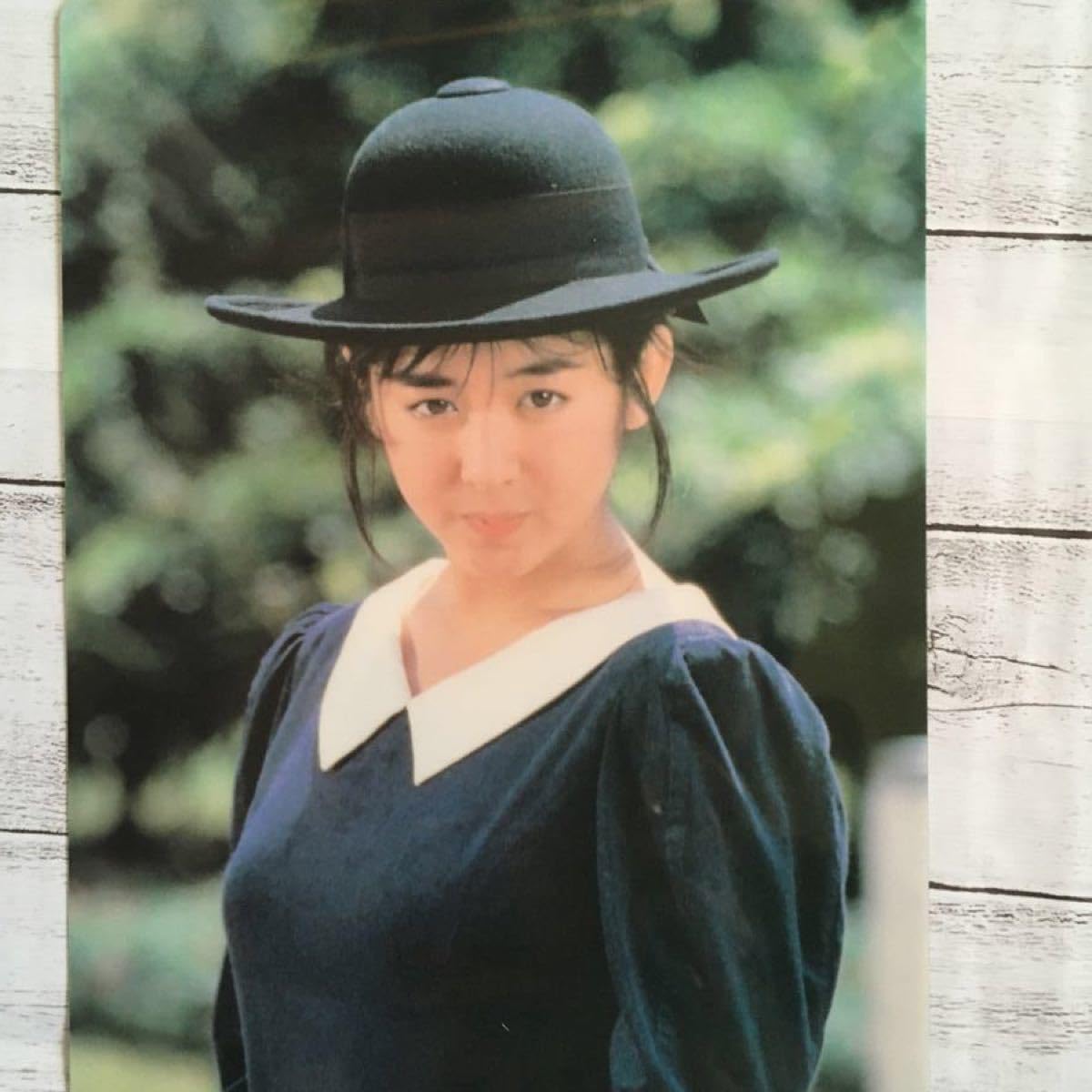 斉藤由貴 下敷き 4枚セット 斉藤由貴 森口博子他 下敷きセット 斉藤