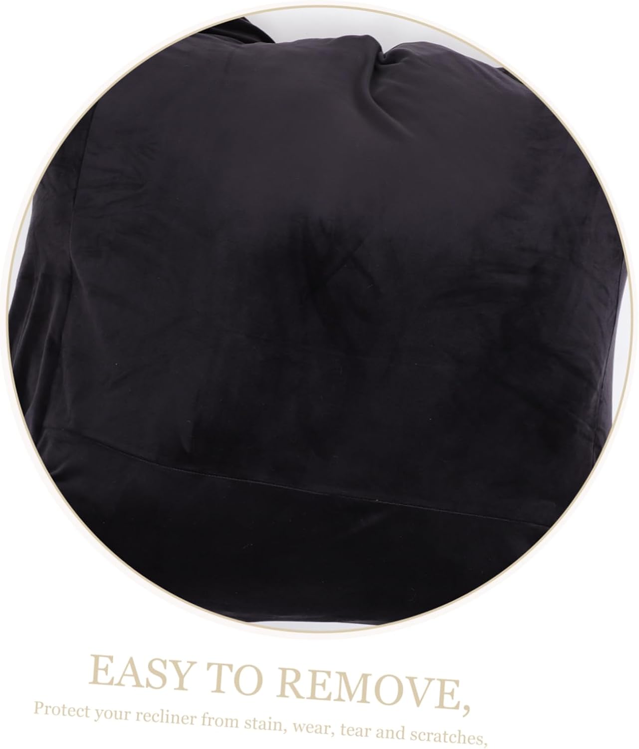 1set Recliner Couch Cover Protector Stretchy Slipcover for Recliners High Elasticity Easy to Install Black Set for Home and Protection from Stains and Scratches