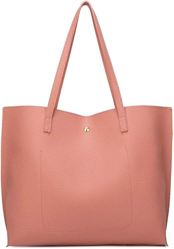 Miniatura 3 de Dreubea - Bolso de piel sintética suave de mujer, para usar sobre el hombro, de gran capacidad, bolsa con borlas