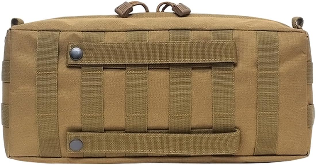 BESTYASH Large Capacity Outdoor Camping Storage Bag with Wear-resistant Nylon Material, Practical Multi-function Crossbody Pouch for Climbing and Traveling