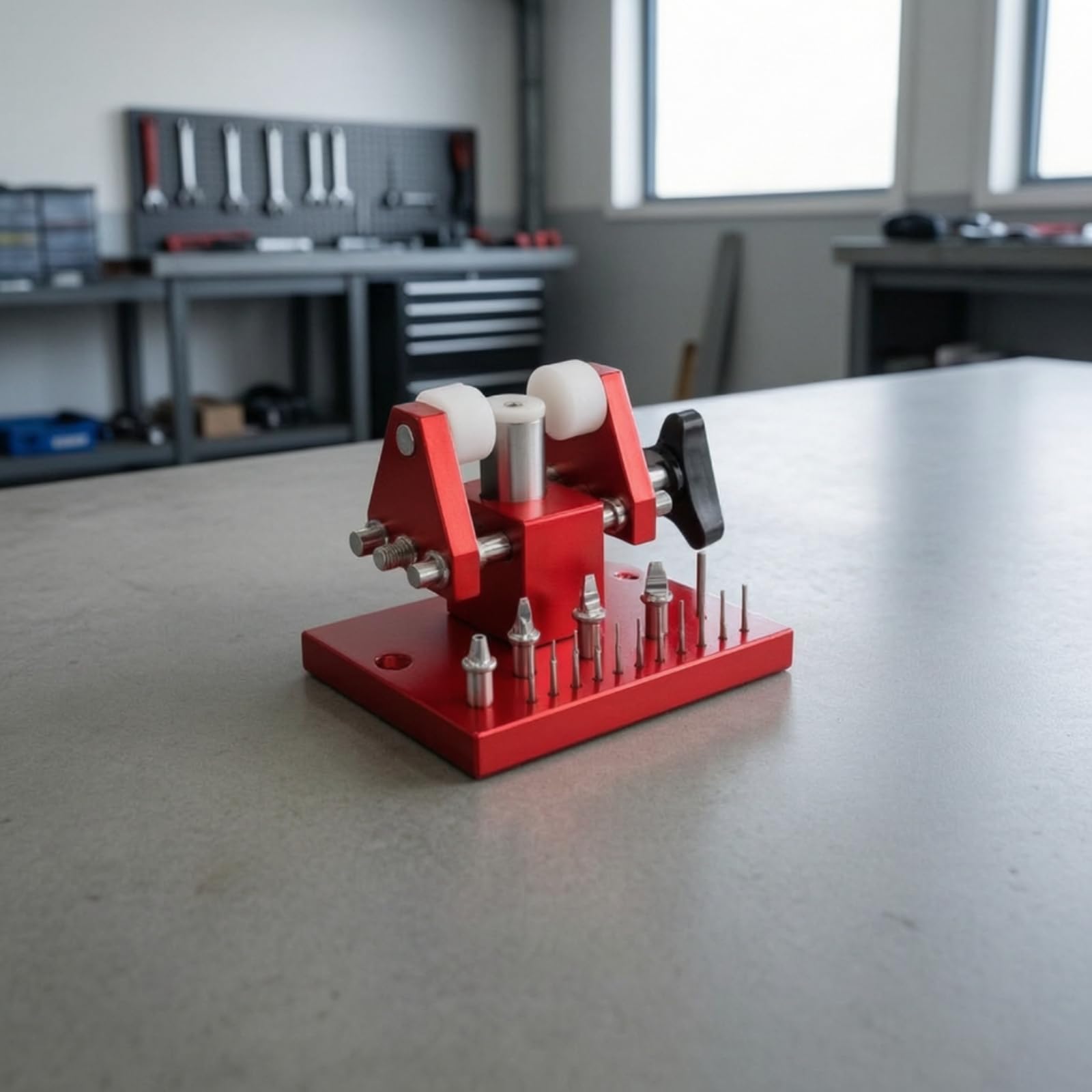 predolo Ouvre-Boîtier Montre Robuste Kit Pratique Outil pour Horlogers, Établi