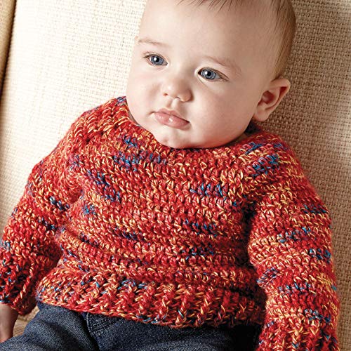 Bernat Softee Baby Yarn, 5 Oz, Gauge 3 Light, Pumpkin #TOP4