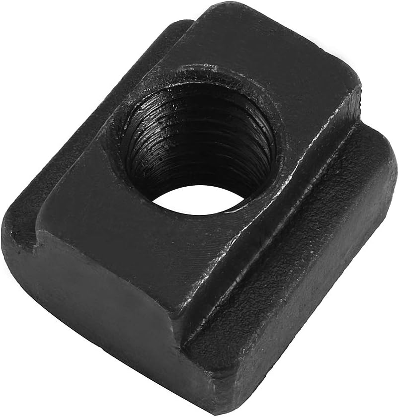 M18 Steel Nuts T-Slot Nut Black Oxide Plated Grade 8.8 T-Slot Nuts Tapped Through