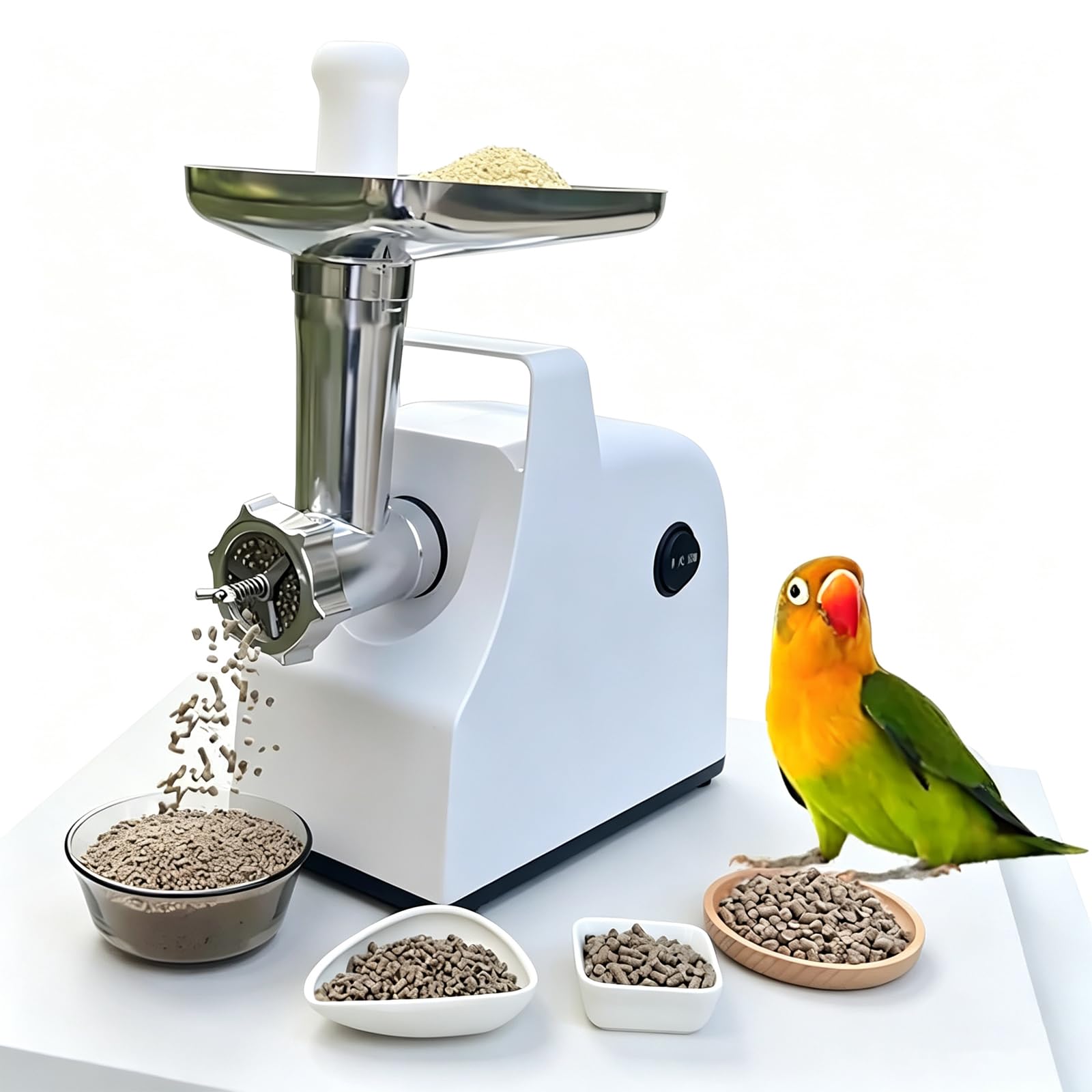 Macchina Per Pellet Alimentari, Granulatore Per Mangimi Animali, Migliora La Nutrizione Del Mangime, Riduce I Costi Di Allevamento, Per La Produzione Di Mangimi Per Uccelli 3mm