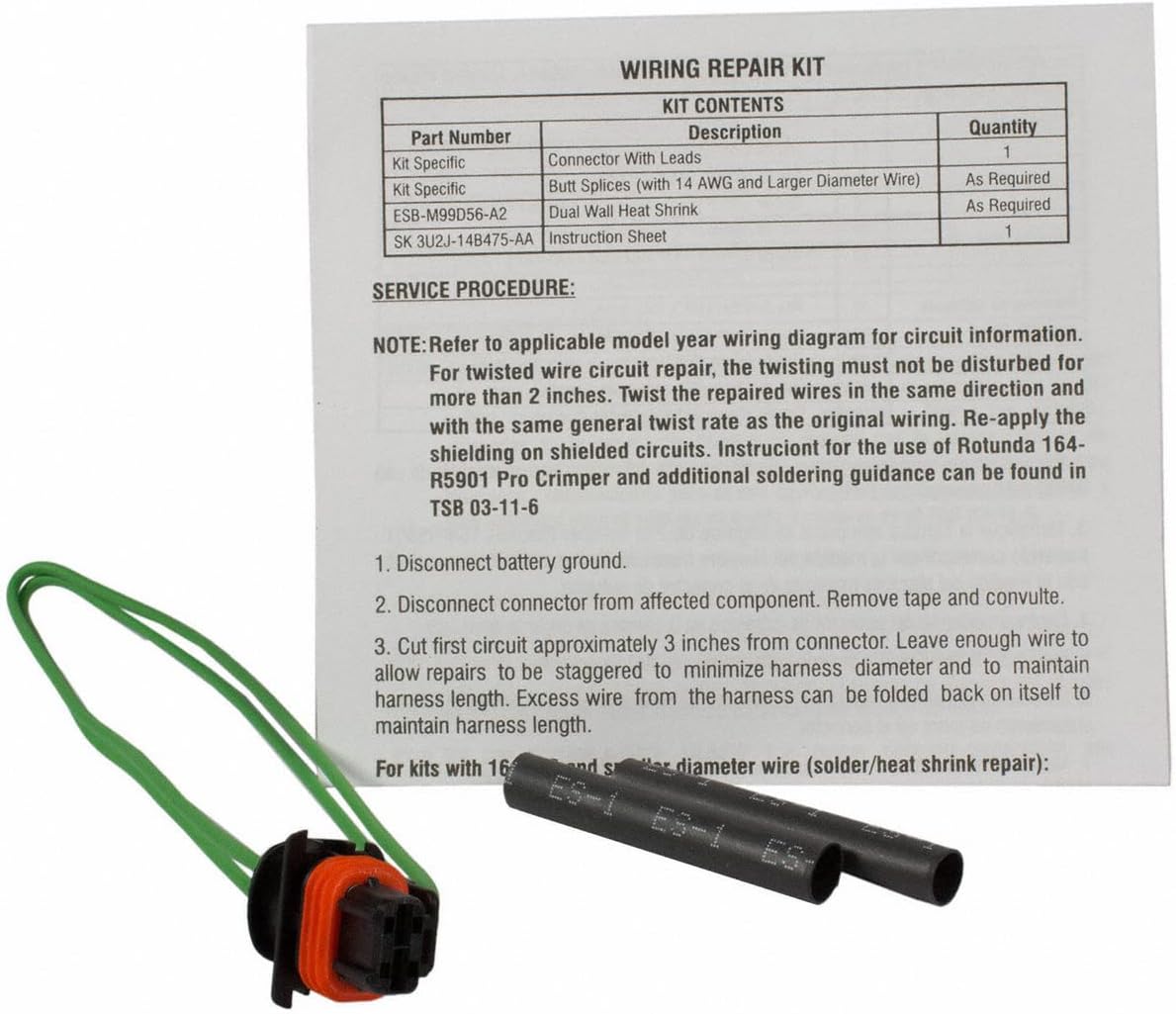 Motorcraft - Wire Asy (P) (WPT1274)