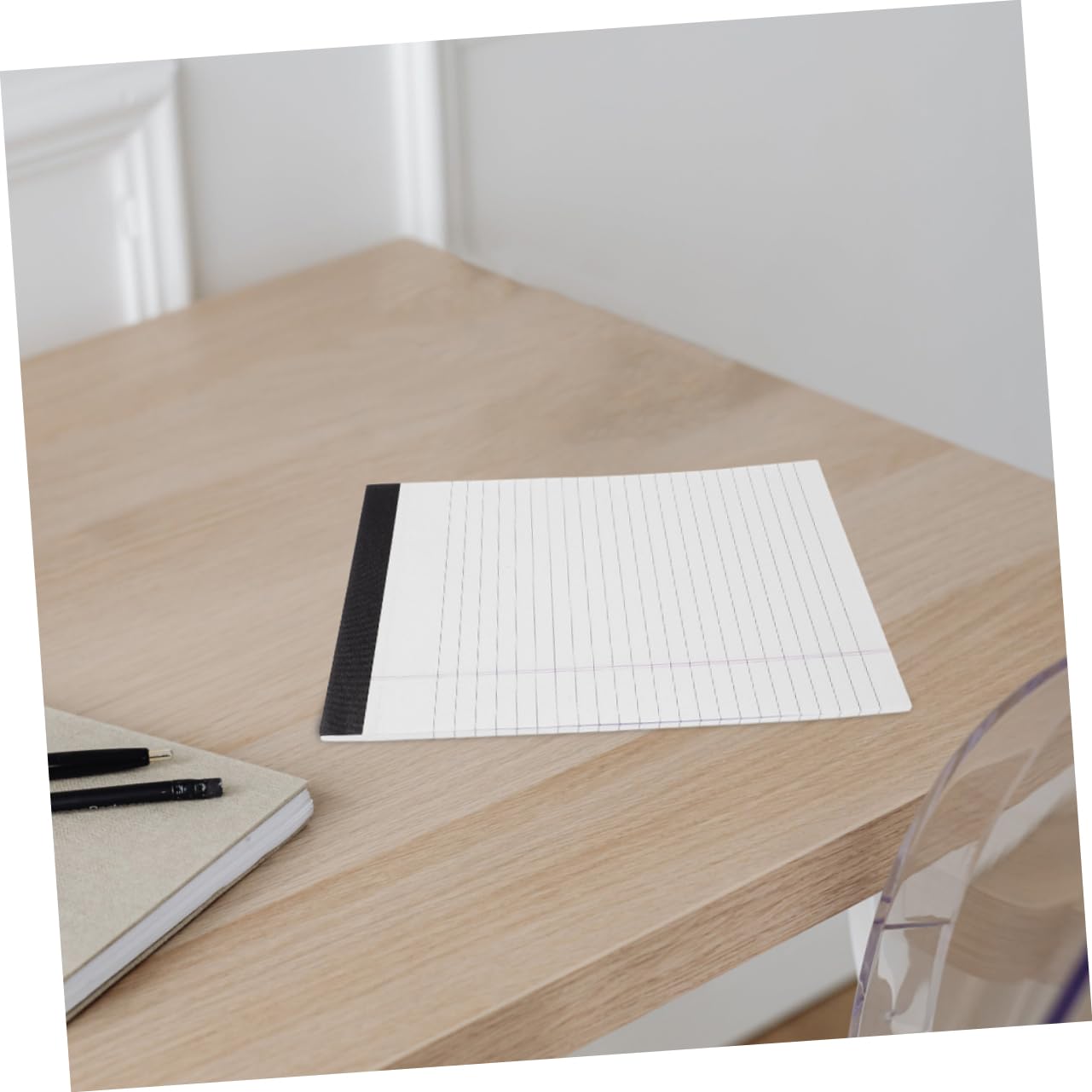 SHINEOFI Notizblock Liniert im A5-format 8 Stück Abreißbar Papier Schlichtes Taschennotizpad für Büro und Alltag