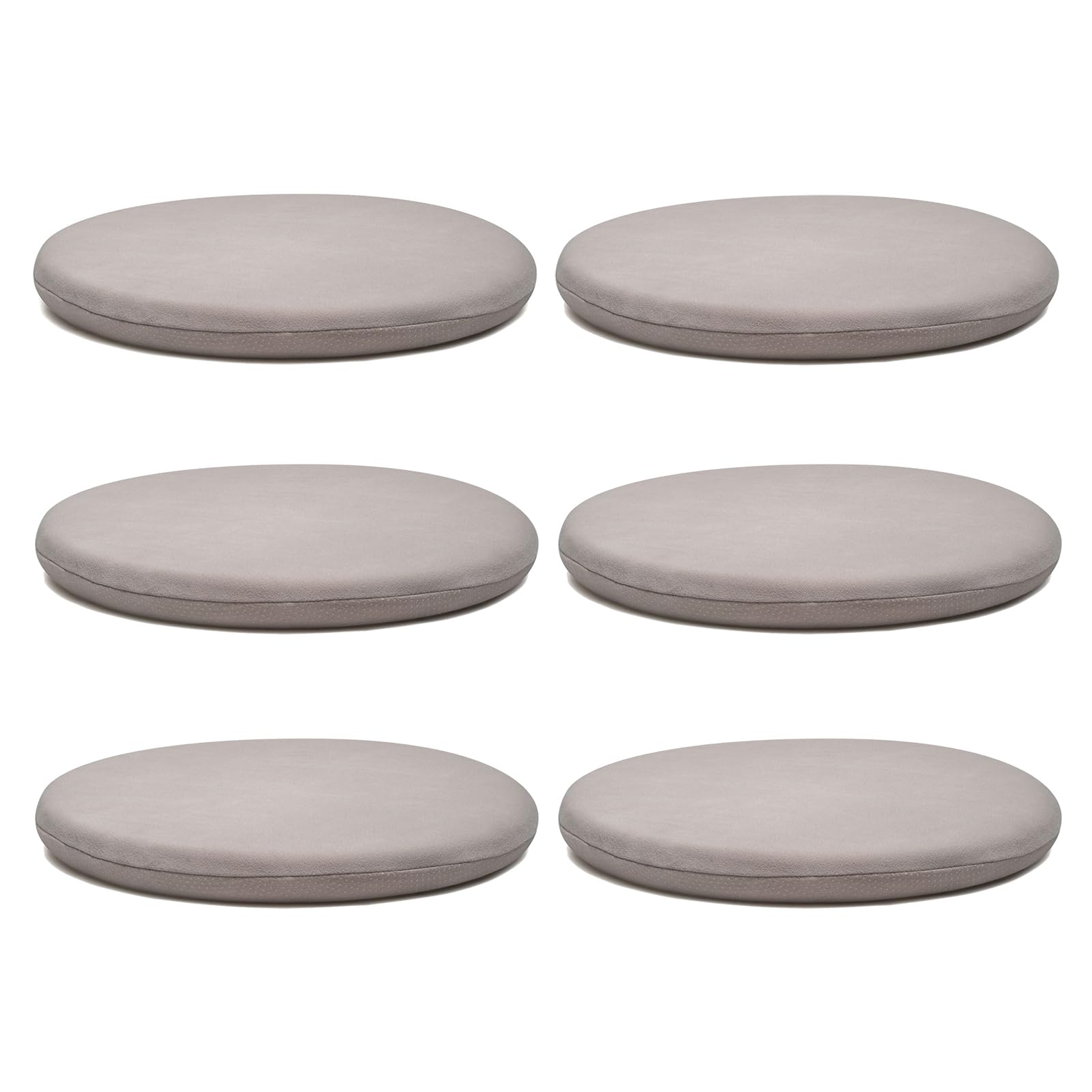 Coussin de chaise de bistrot contre assise dure lot de 6 mousse mémoire amovible