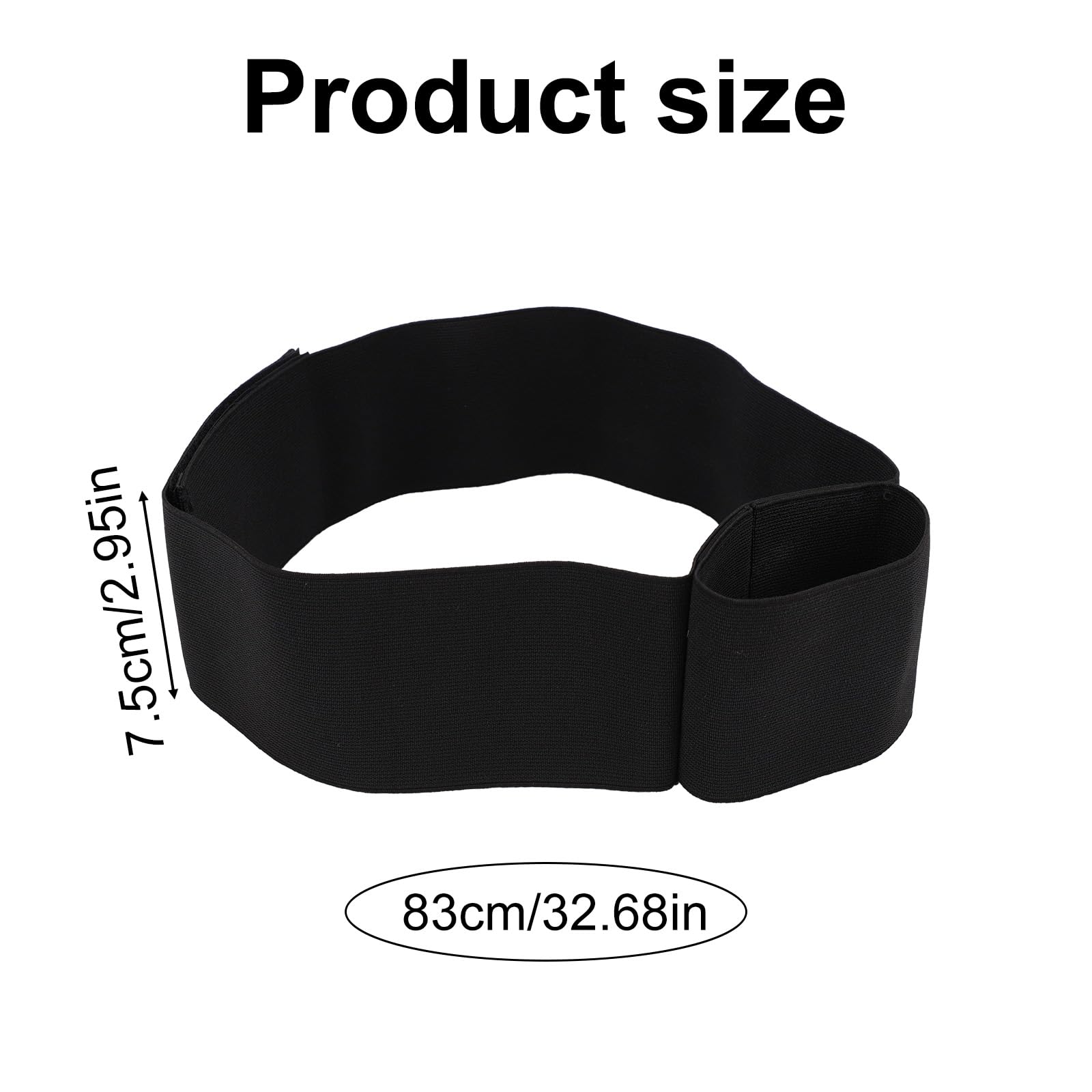 Swing Golf Trainer Brazo Flexible Corrección Postura Plano Swing Principiantes Hombres Mujeres Negro