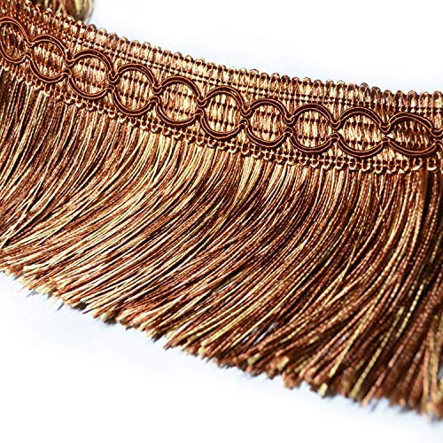 Bel Avenir Brush Fringe Trim Basic Trim Collection 6.5 Yard X 3.54 Inches #TOP6